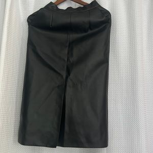 Faux leather pencil skies OAK + Fort